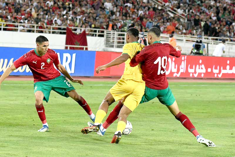 موعد والقنوات الناقلة لمباراة المنتخب المغربي وجنوب إفريقيا