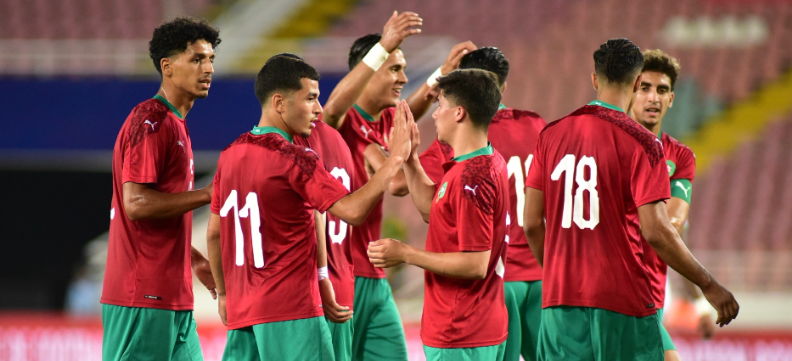 المنتخب المغربي لأقل من 23 سنة يفوز على زامبيا في مباراة ودية استعدادًا لكأس إفريقيا