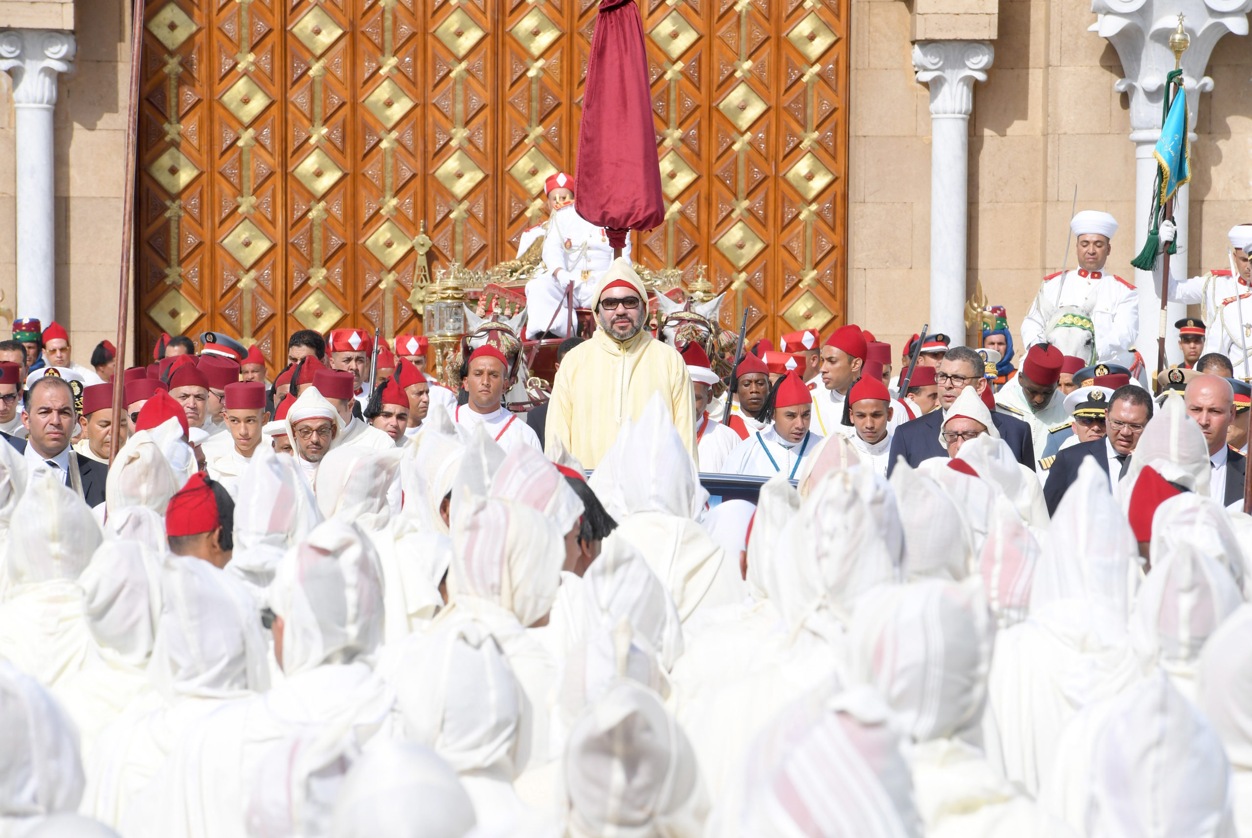 أمير المؤمنين يترأس حفل الولاء بالقصر الملكي بتطوان