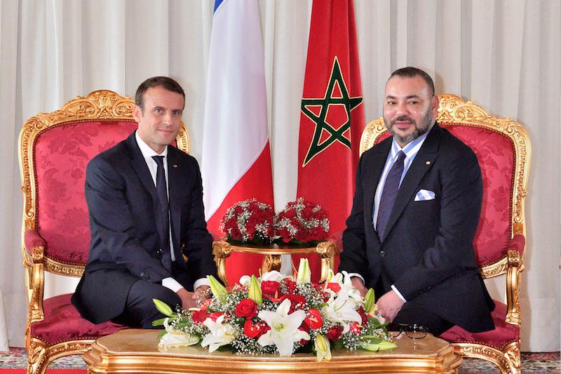 الملك محمد السادس يراسل الرئيس الفرنسي ماكرون
