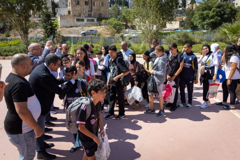 عودة الأطفال المقدسيين بعد اختتام المخيم الصيفي بالمغرب
