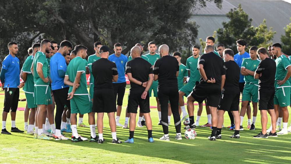 المنتخب المغربي يستعد لمباراتي ليبيريا وبوركينا فاسو