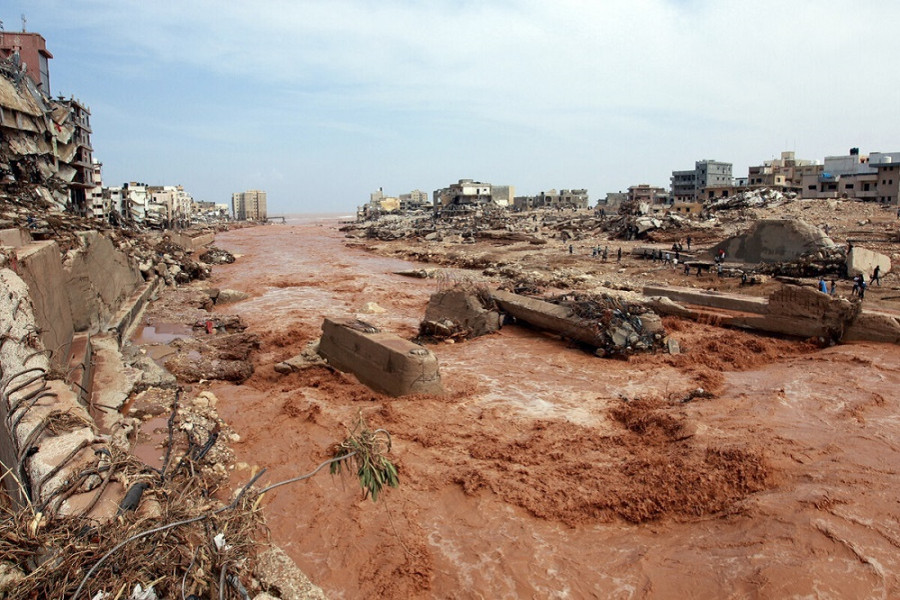 درنة الليبية تحصي ضحـ.ـايا كارثة السيول و10 آلاف مفقود