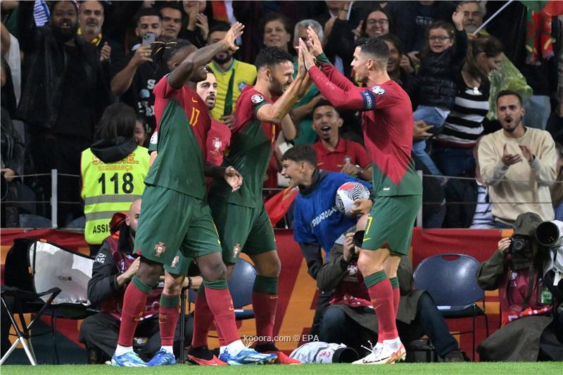 رونالدو يقود البرتغال للتأهل إلى نهائيات “يورو 2024” بالعلامة الكاملة