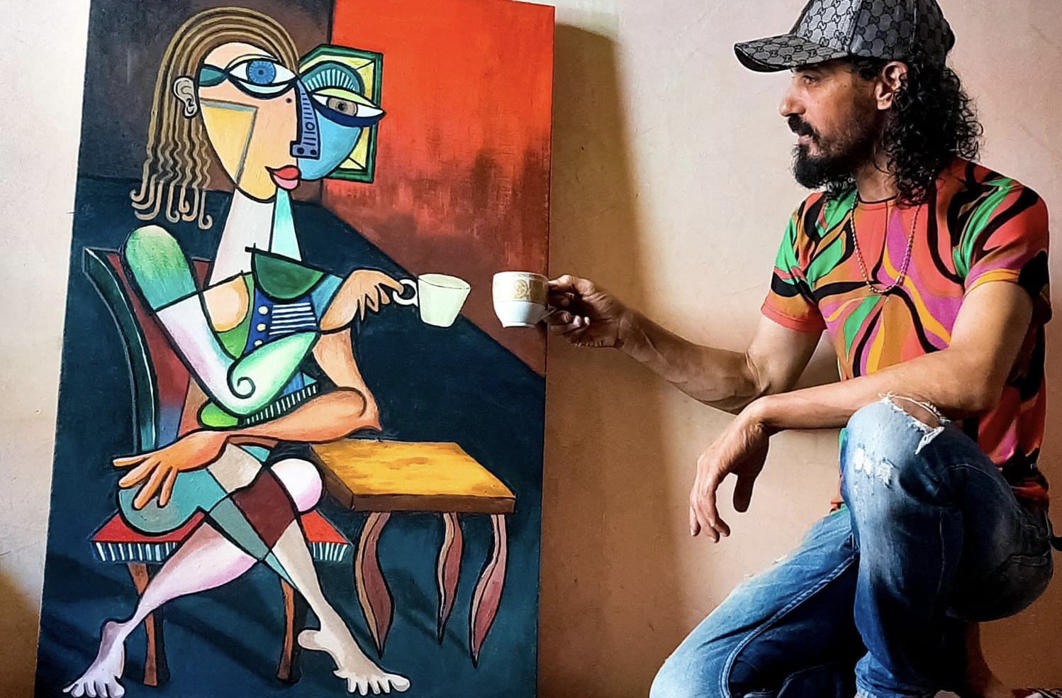 غدا في الدار البيضاء . الفنان التشكيلي حسن عين الحياة يعرض لوحاته