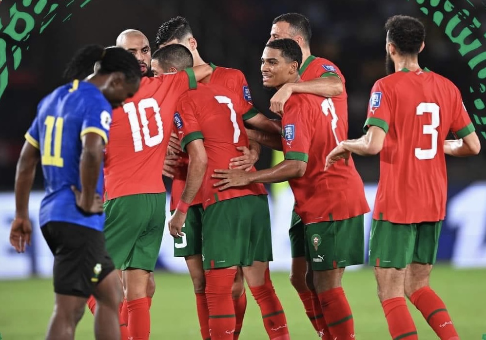 أسود منتخب المغرب يتخطون فخ تنزانيا و ينهون المباراة بدون«إصابات»