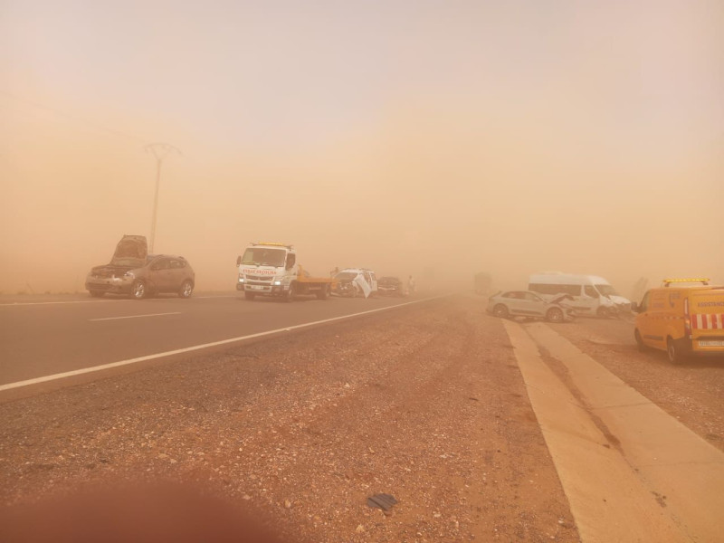 بسبب العاصـ.ـفة.. وزارة التجهيز تدعو مستعملي هذه الطرق للحذر وتأجيل السفر