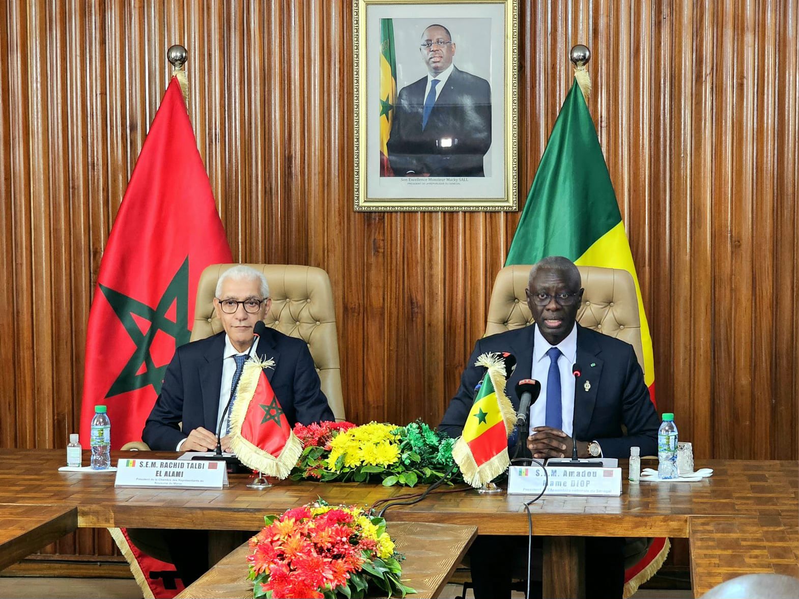 رئيس البرلمان السينغالي يجدد دعم بلاده الثابت لمغربية الصحراء