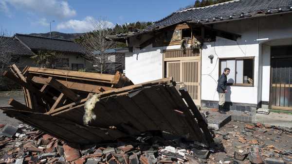 زلـ.ـزال بقوة 7,4 درجات يضرب اليابان وتحذيرات من وقوع تسونامي