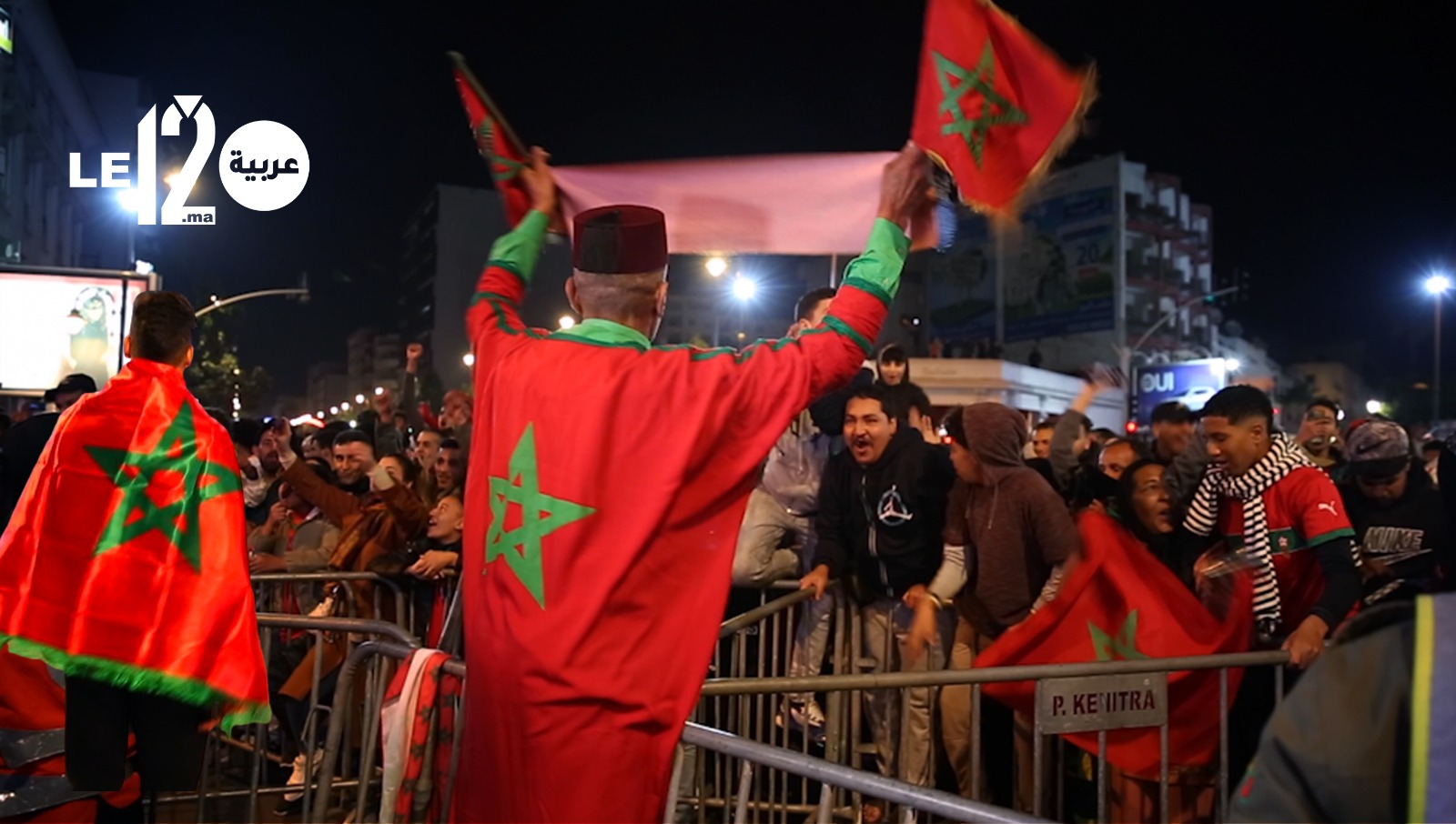 بعد إقصاء الجزائر وتونس. شاهد أجواء إحتفال المغاربة بفوز المغرب على زامبيا (فيديو)