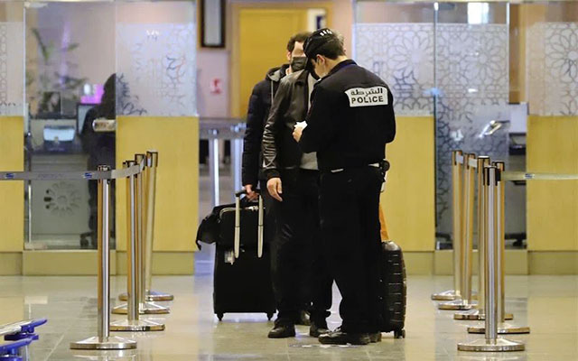 ألماني مطلوب بالنامسا شدوه في مطار محمد الخامس