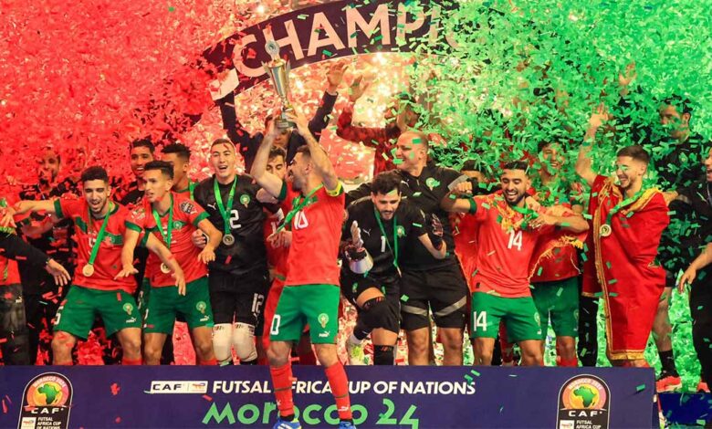 الفوتسال.. الأسود في المركز السادس عالميا