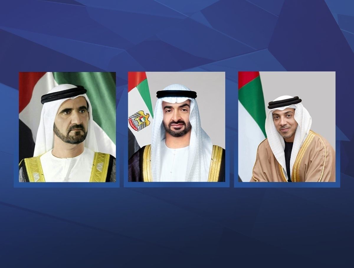 الرئيس الإماراتي ونائباه يعزون الملك محمد السادس بوفاة والدته