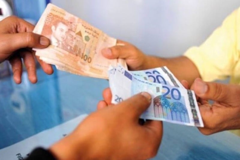 الدرهم 20 بنك المغرب: الدرهم يتراجع بـ 1,4 % أمام الأورو