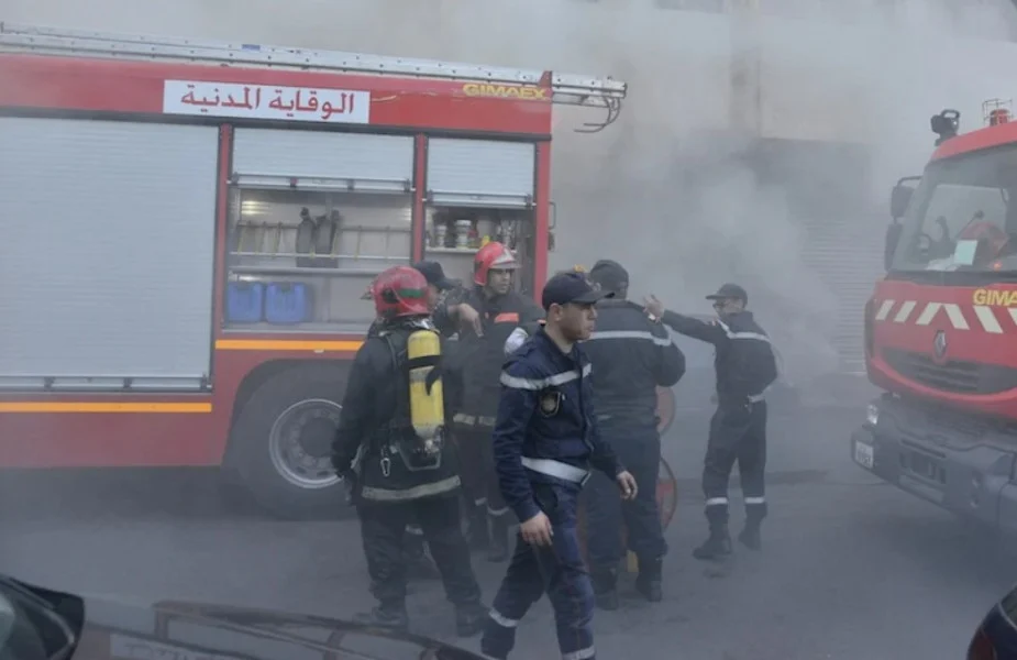 النيران تلتهم وحدتين صناعيتين ببرشيد والسلطات تحصي الخسائر