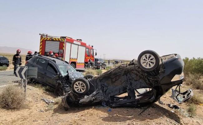 حوادث السير.. حصيلة قياسية لعدد القتـ.ـلى خلال الأسبوع الاخير