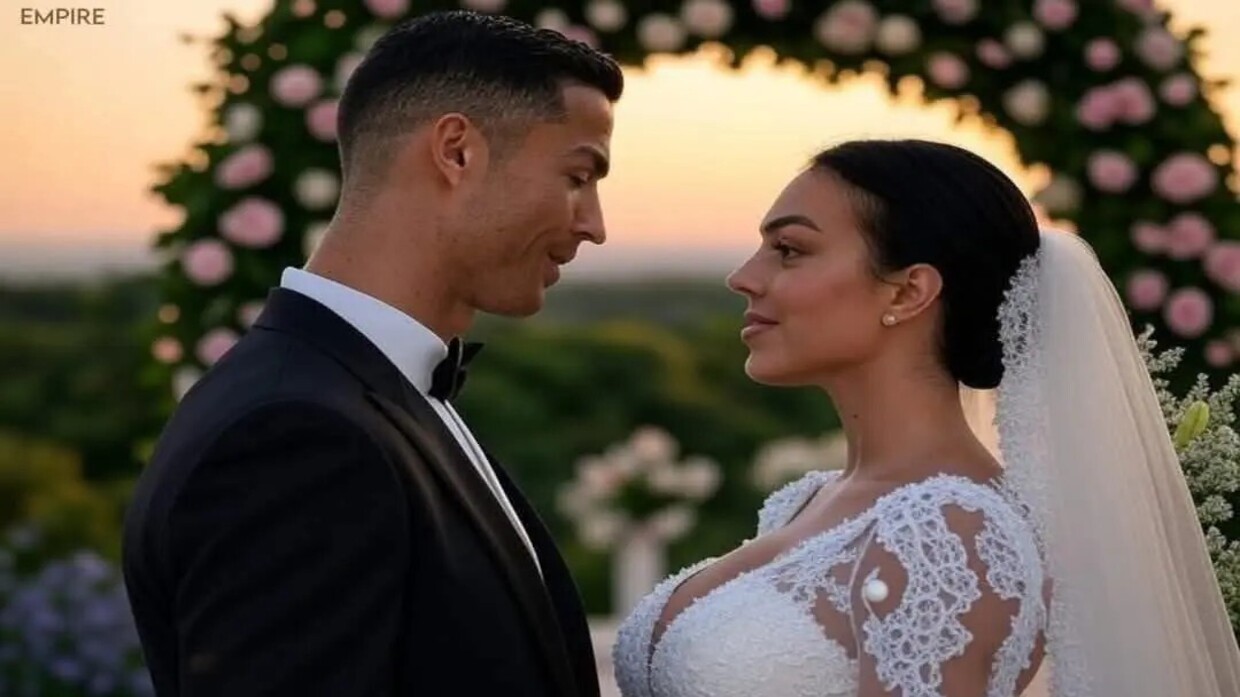 ما القصة؟.. صورة من زفاف رونالدو وجورجينا تُشعل مواقع التواصل الاجتماعي