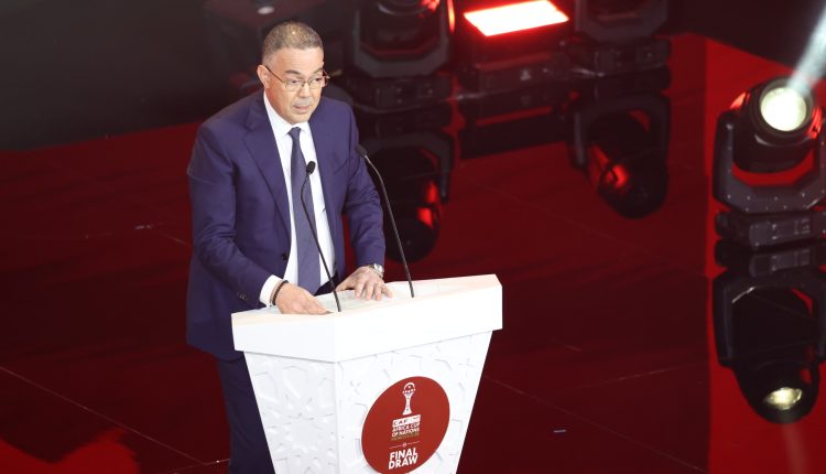 لقجع.. تنظيم “الكان” حظي بتتبع شخصي من الملك