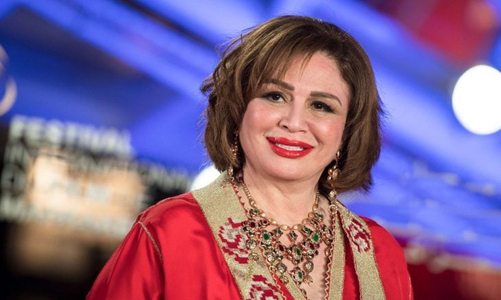 إلهام شاهين تحتفل بعيد ميلادها الـ64 -الصورة