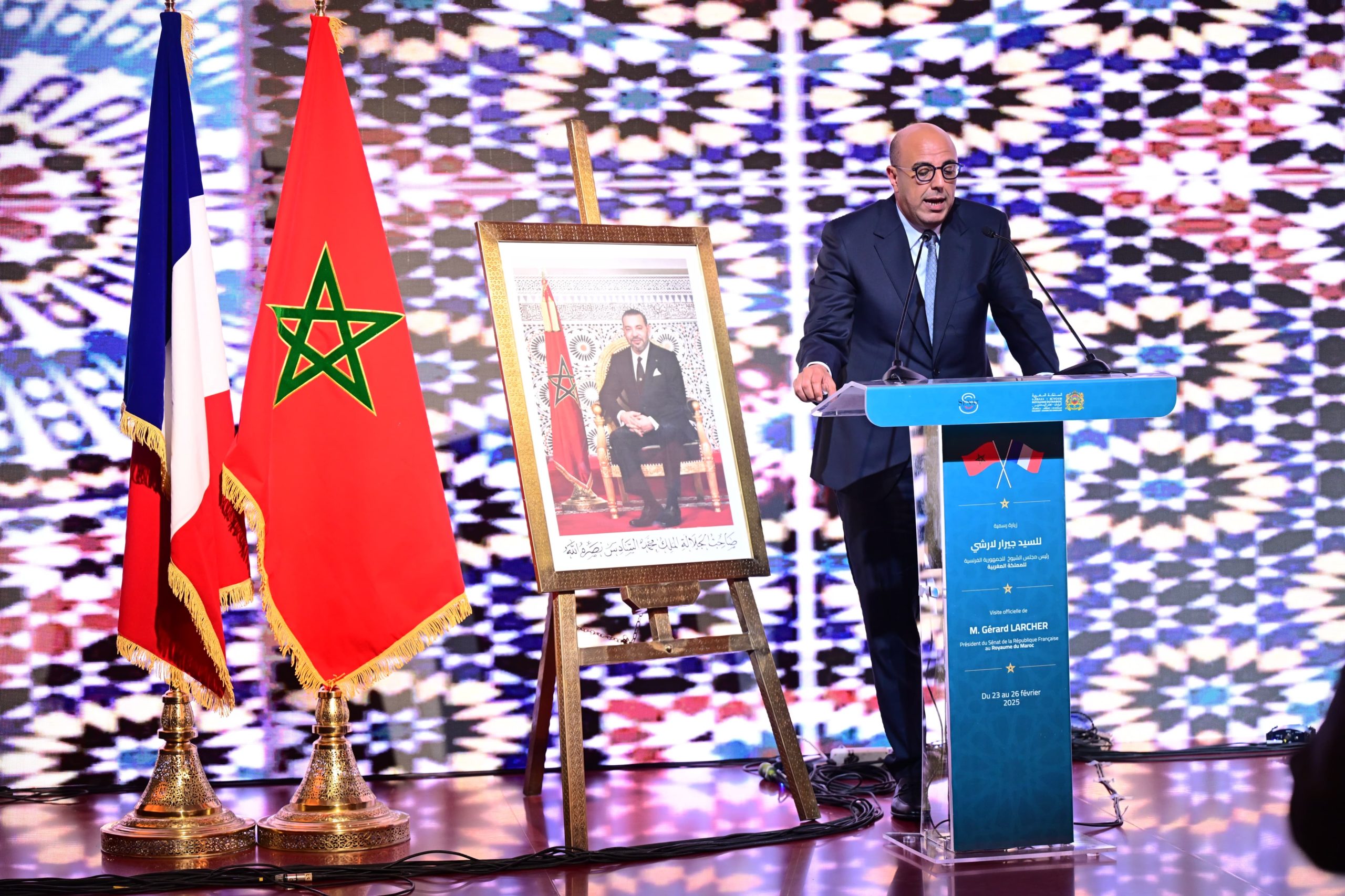 هدم خيمة الجبهة. النص الكامل لخطاب ولد الرشيد أمام  رئيس «الشيوخ الفرنسي»