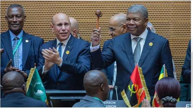 أنغولا تتولى رئاسة لاتحاد الإفريقي