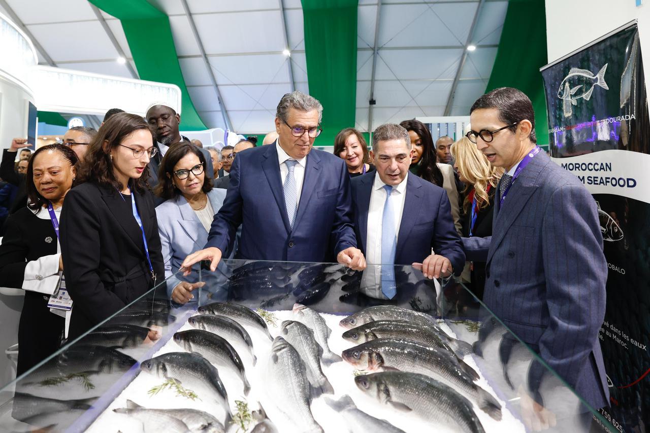 أخنوش يعطي الانطلاقة الرسمية لفعاليات الدورة السابعة لمعرض “أليوتيس”