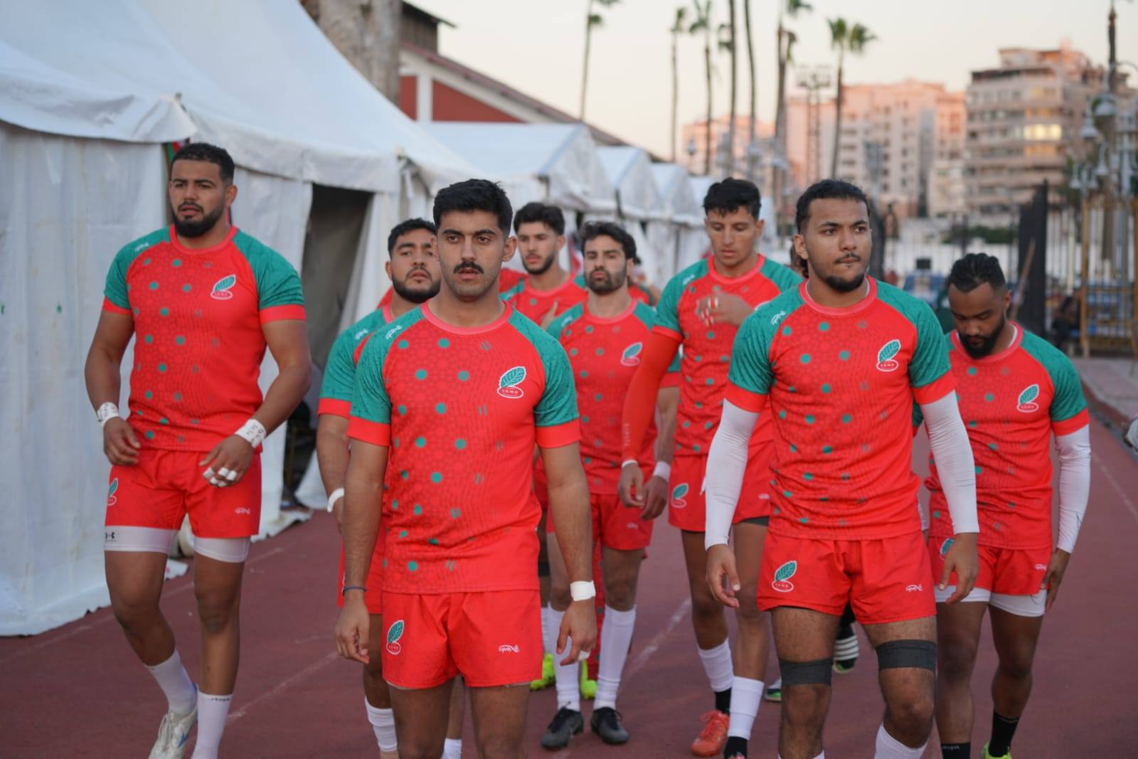 أسود الريكبي السباعي بنهائي البطولة العربية