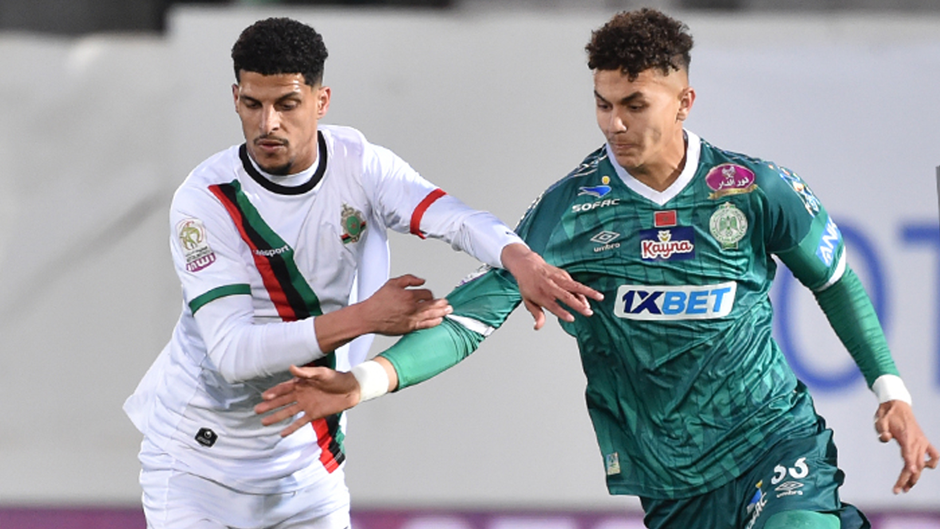 كلاسيكو الجيش والرجاء دون أهداف