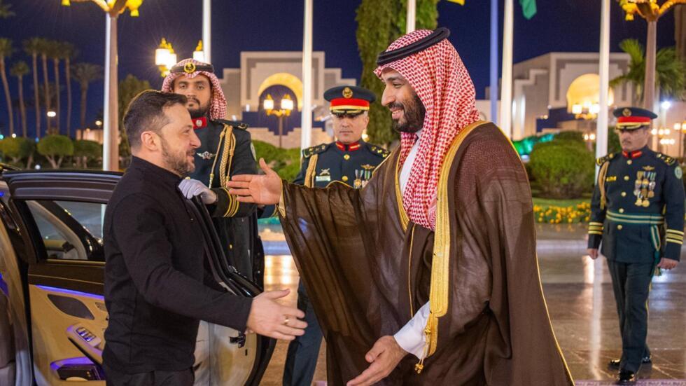 زيلينسكي وروبيو في السعودية عشية محادثات أميركية-أوكرانية