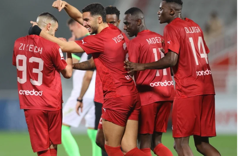 زياش يقود الدحيل لفوز كبير ويوجه رسالة للركراكي (فيديو)