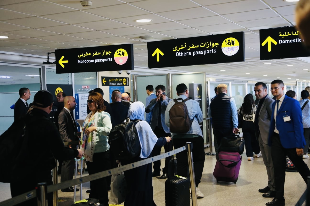 مطار محمد الخامس. نقل إجراءات التفتيش الأمني إلى نقاط الدخول