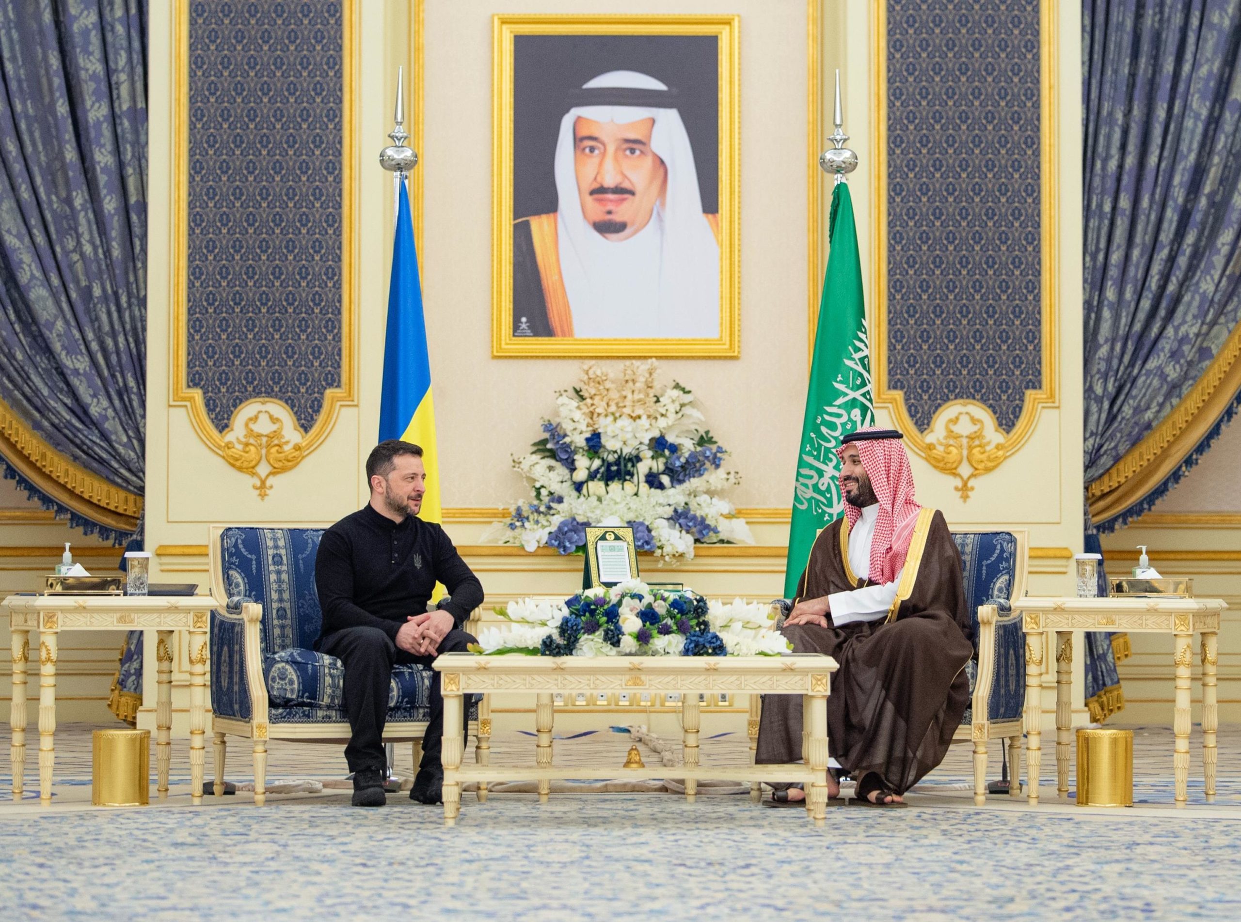 بدء المحادثات الأميركية الأوكرانية في جدة