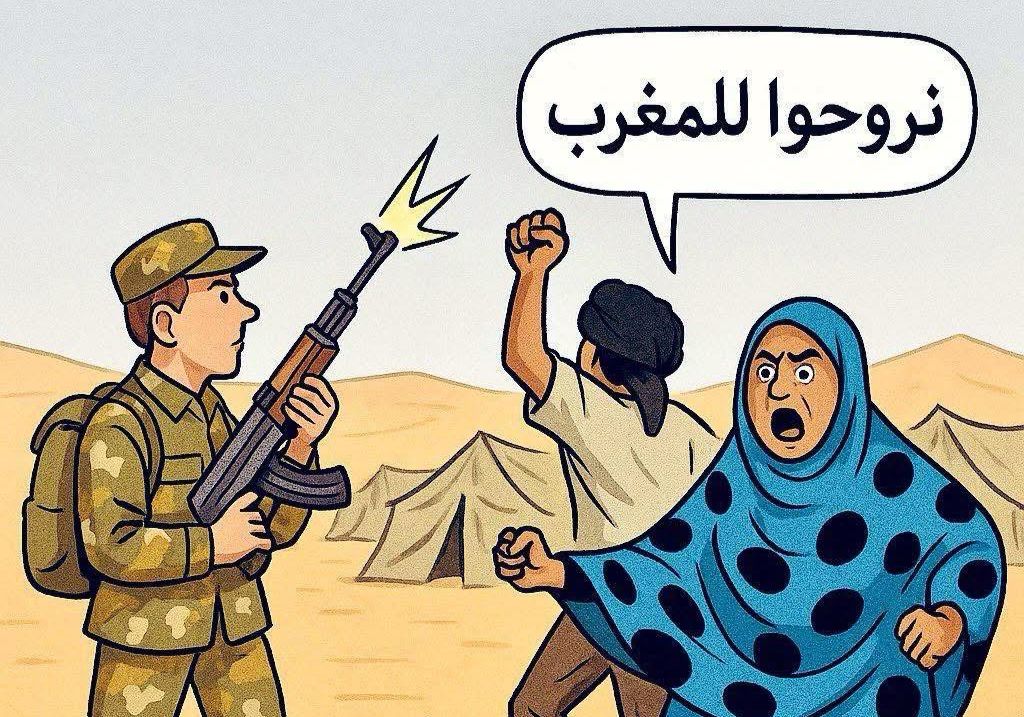 أين بعثة المينورسو من انتفاضة محتجزين في تندوف وتصفية الجيش الجزائر ي للأبرياء؟