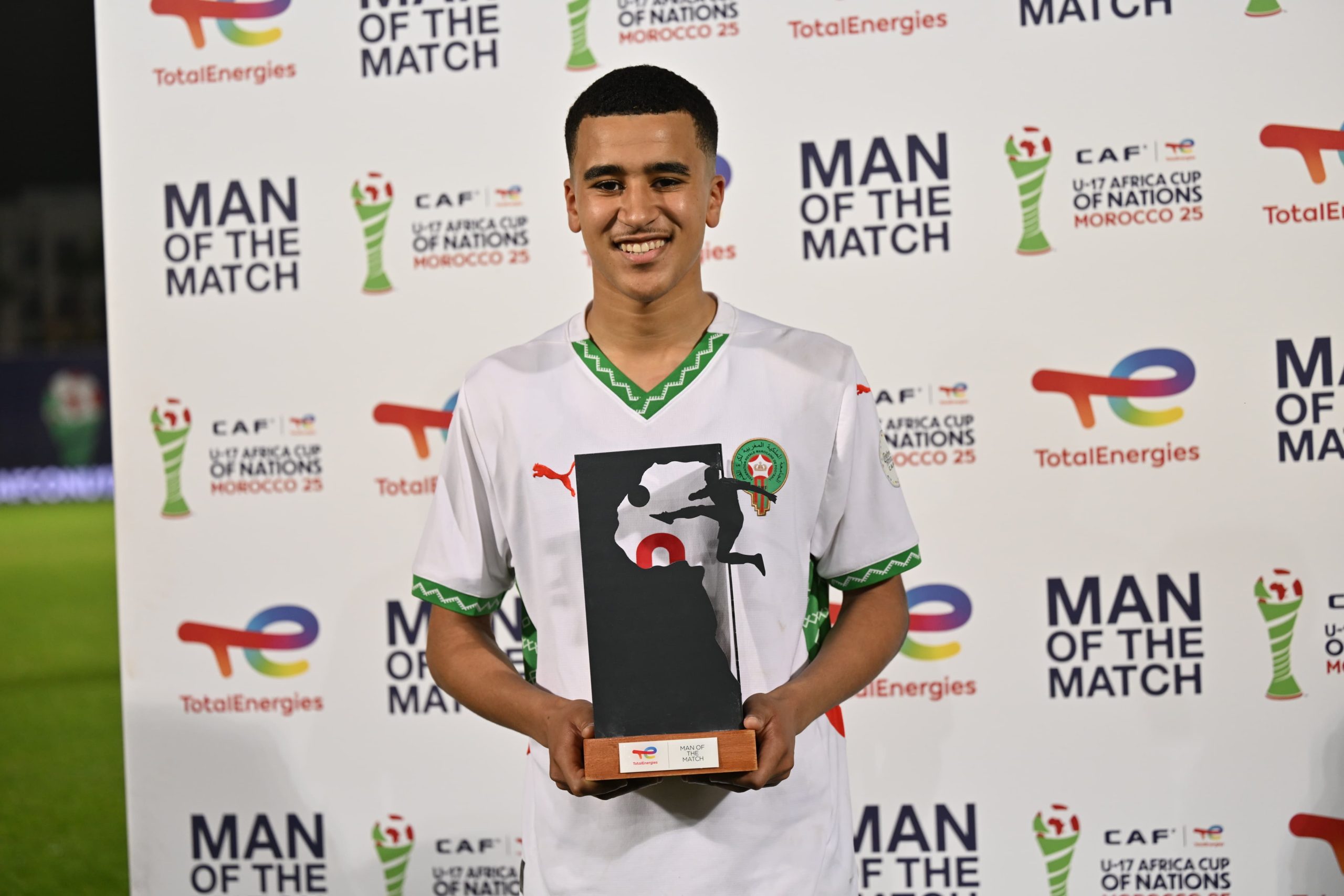 المغرب/تنزانيا.. وزان أفضل لاعب في المباراة