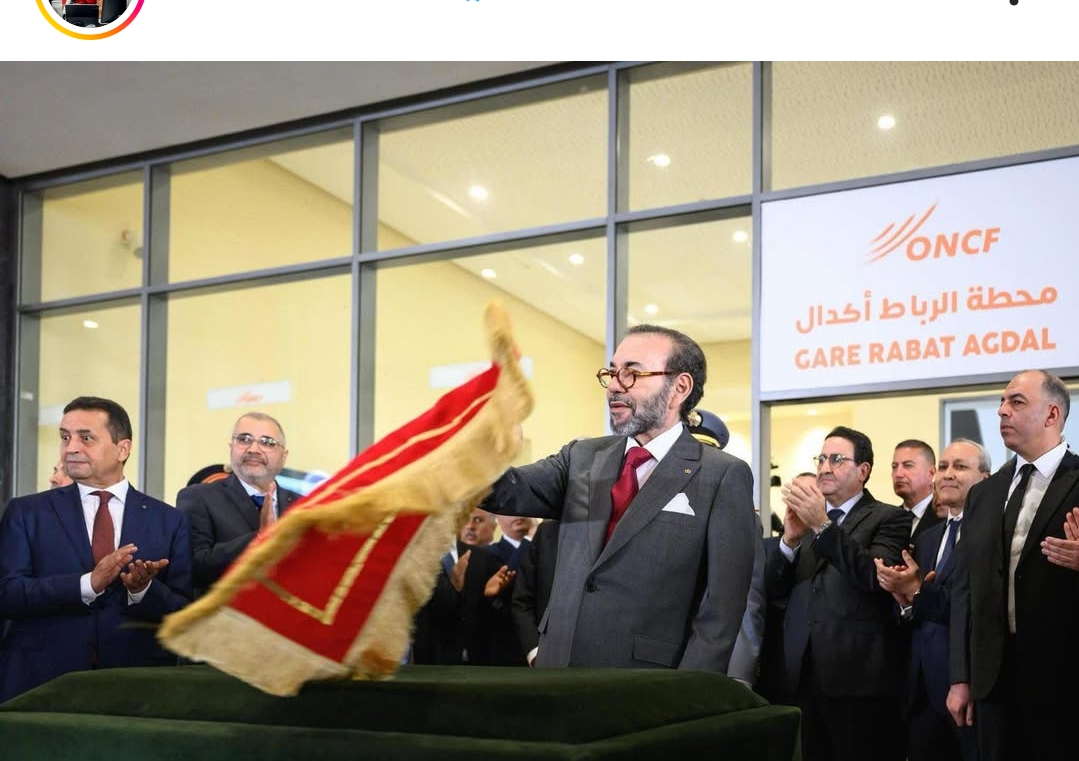 الملك يُعطي انطلاقة أشغال إنجاز الخط السككي فائق السرعة LGV الرابط بين القنيطرة ومراكش