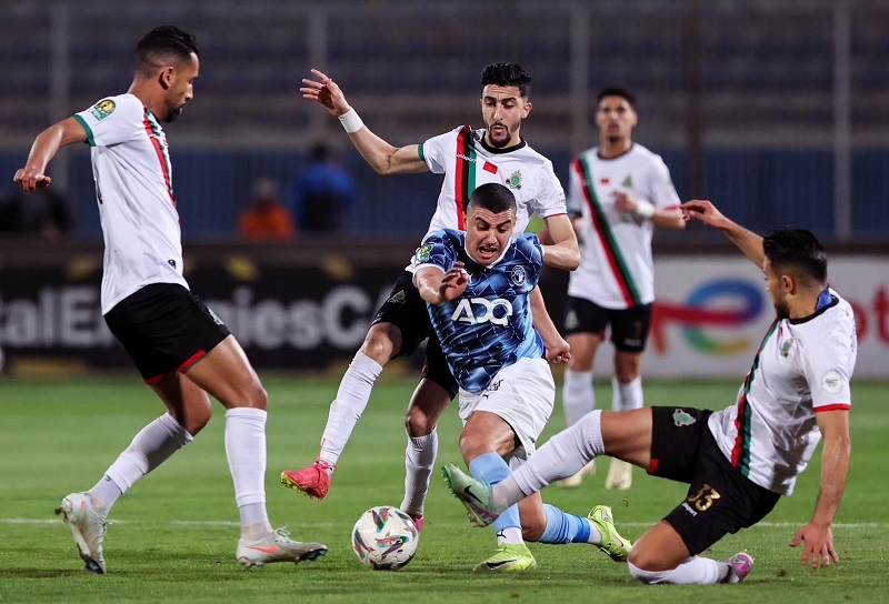 الجيش يغادر أبطال إفريقيا رغم الفوز على بيراميدز