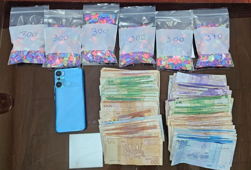 فاس.. توقيف شخص بمحطة القطار وبحوزته 1870 قرص مهلوس