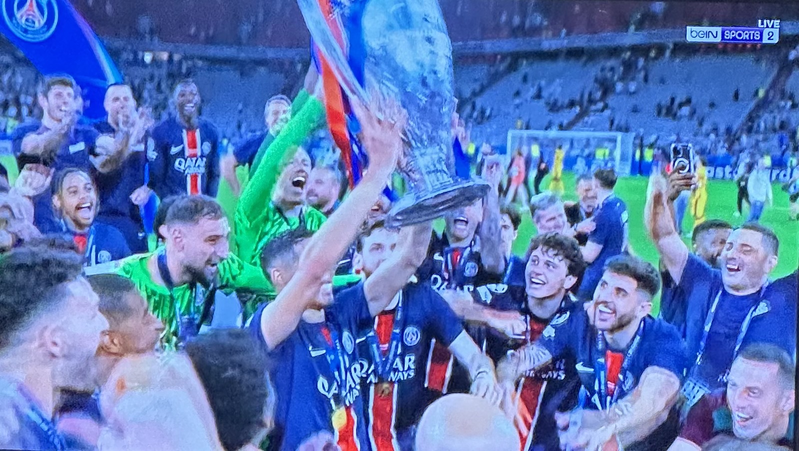 عاجل. بقيادة حكيمي. PSG يسحق الأنتر بخماسية تاريخيّة ويتوج بطلاً لدوري الأبطال