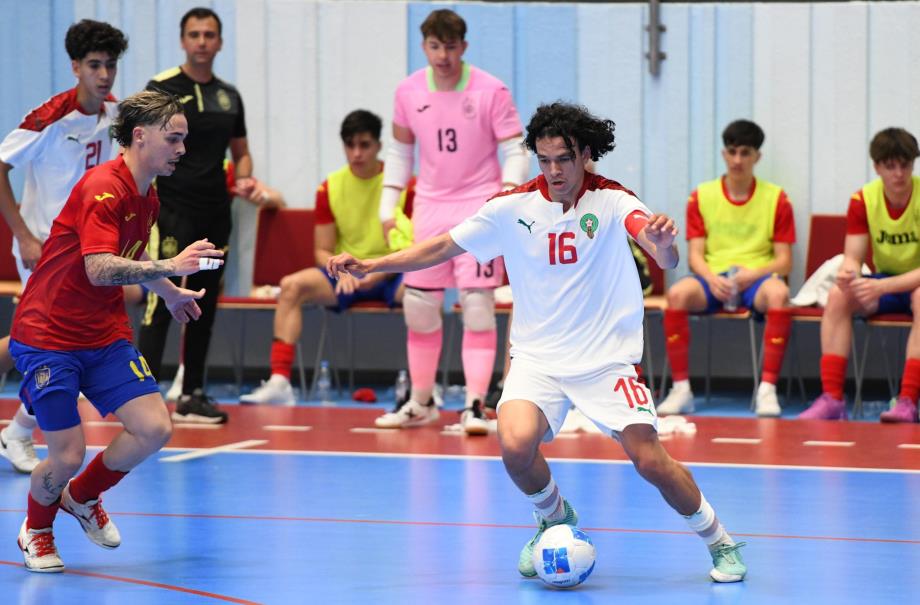 أشبال الفوتصال يتعادلون أمام المنتخب الإسباني