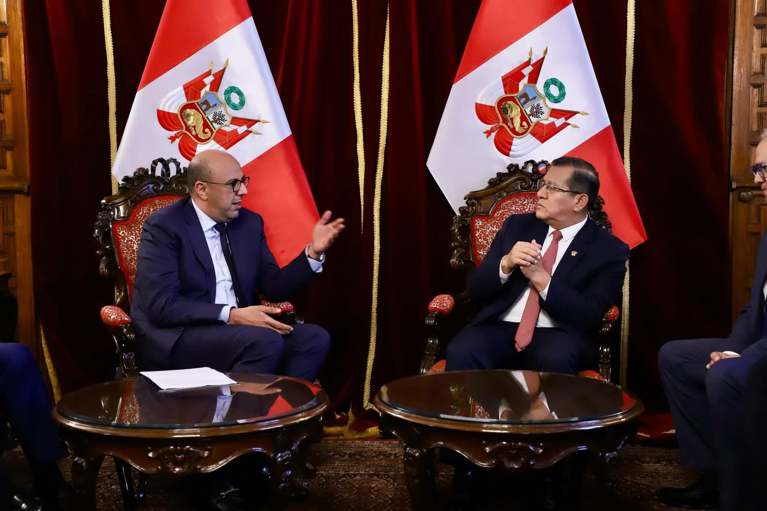 مجلس المستشارين والكونغرس البيروفي: رغبة مشتركة في تعزيز العلاقات البرلمانية بين المغرب والبيرو