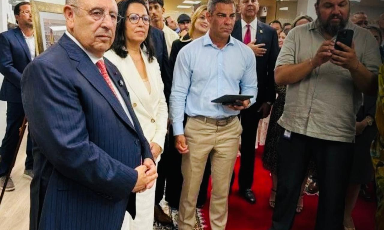 العمراني والهبطي يشرفان على افتتاح القنصلية العامة للمغرب في ميامي العمراني والهبطي يشرفان على افتتاح القنصلية العامة للمغرب في ميامي