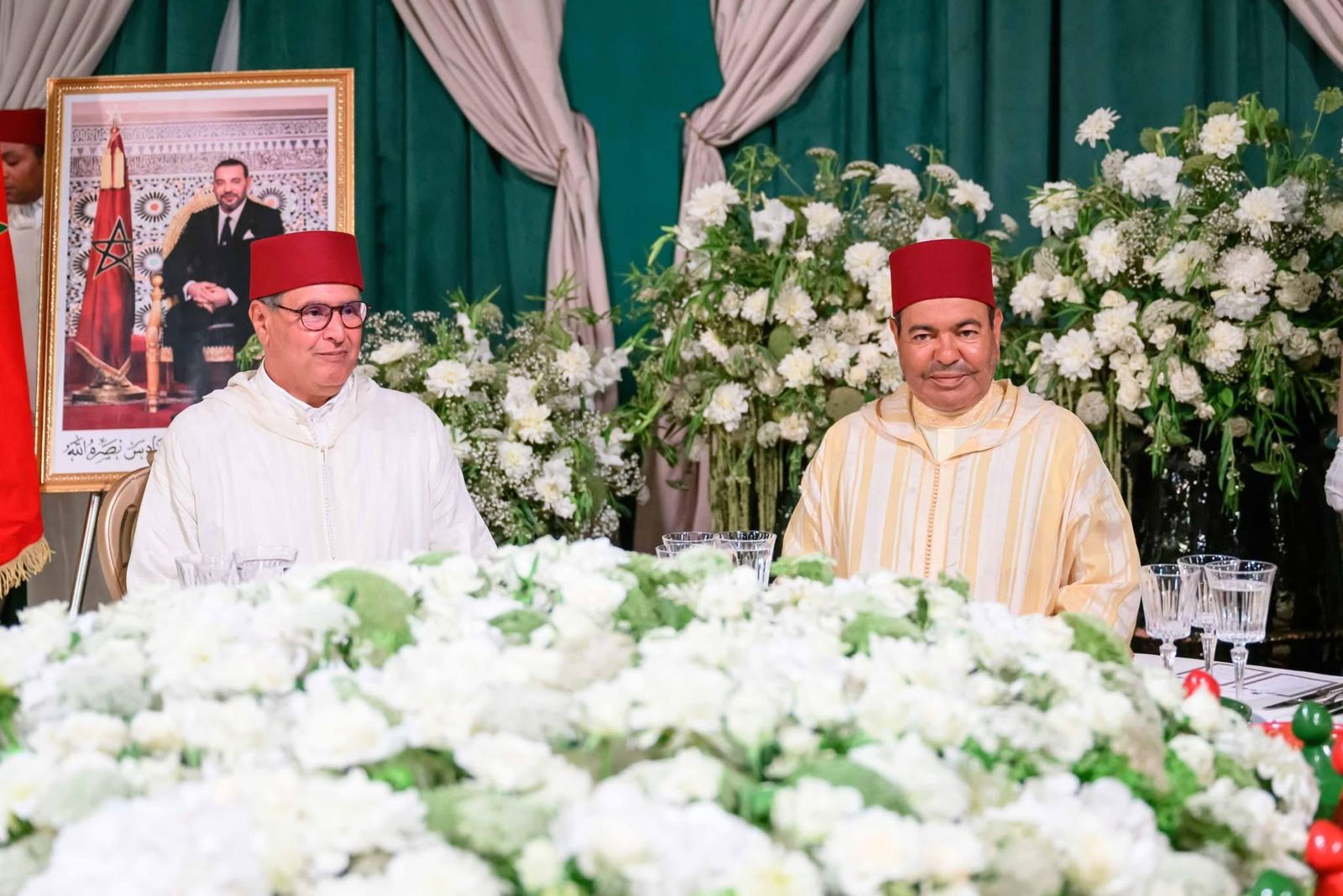 الأمير مولاي رشيد يترأس مأدبة غداء أقامها رئيس الحكومة بمناسبة عيد العرش