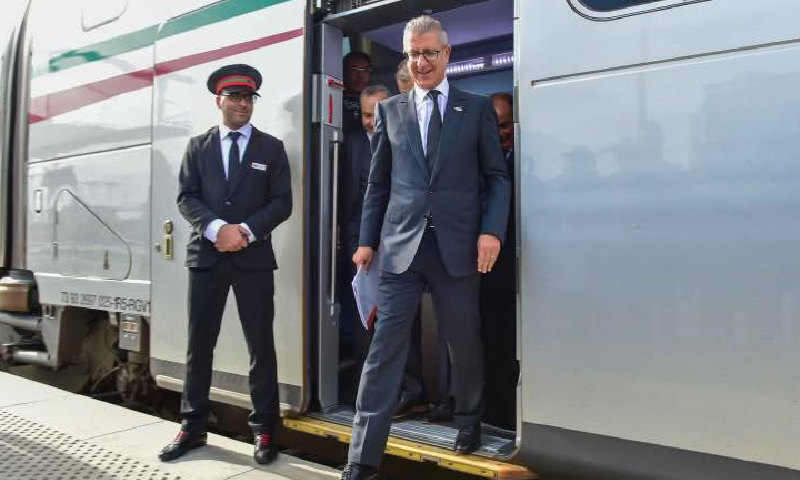 بكين.الخليع يمثل المغرب في المؤتمر العالمي حول السكك الحديدية فائقة السرعة