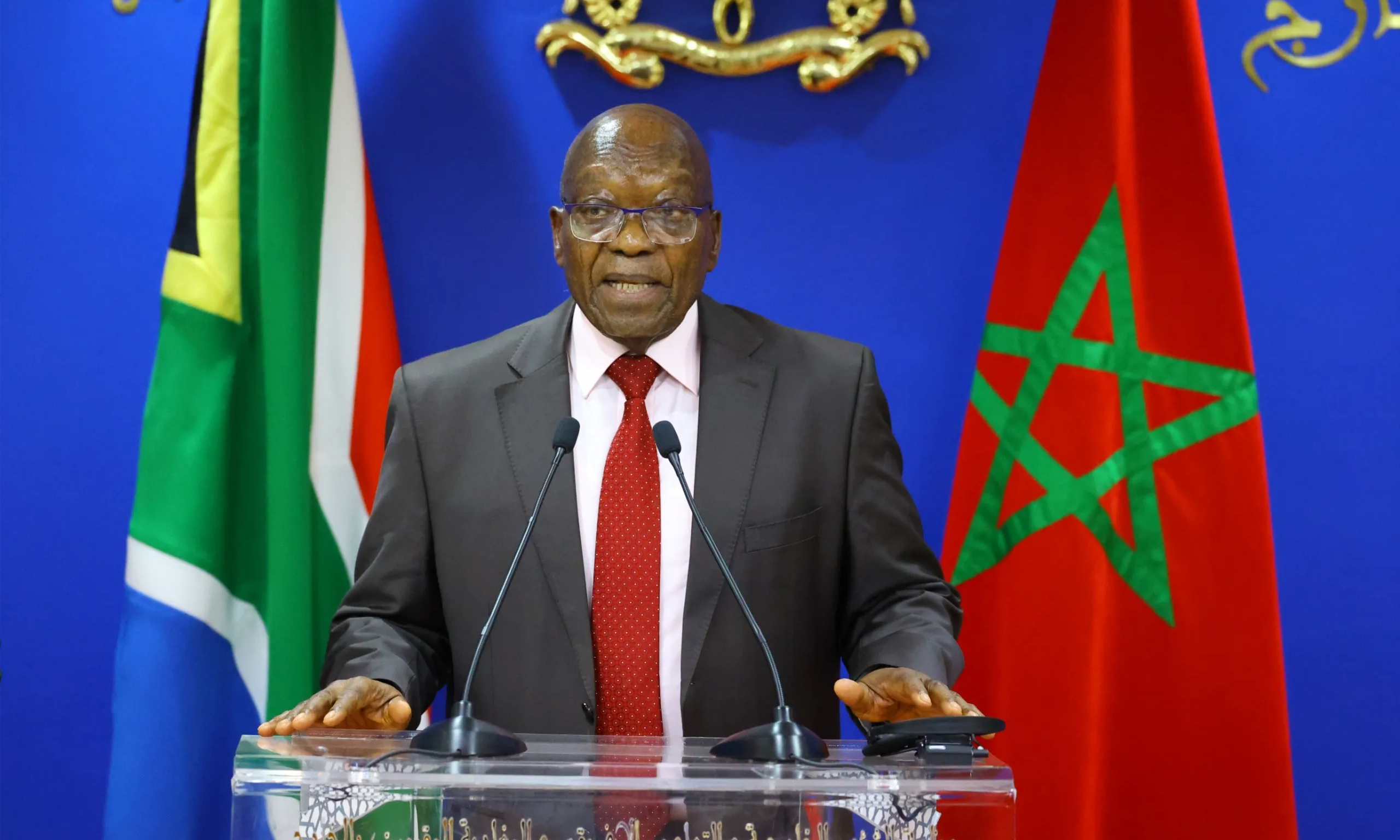 زوما يؤكد من الرباط دعمه لمقترح الحكم الذاتي في الصحراء المغربية