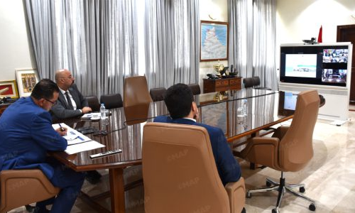 اجتماع بطنجة لبحث تقدم استعدادات احتضان كأس أمم إفريقيا 2025 وكأس العالم 2030