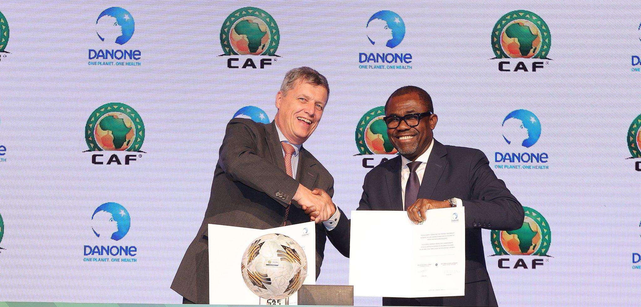 “دانون” شريك رسمي للكونفدرالية الإفريقية لكرة القدم