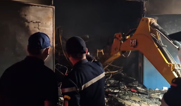 لولا الألطاف الإلهية. حريق مهول كاد يتسبب في كارثة بمستشفى الداخلة