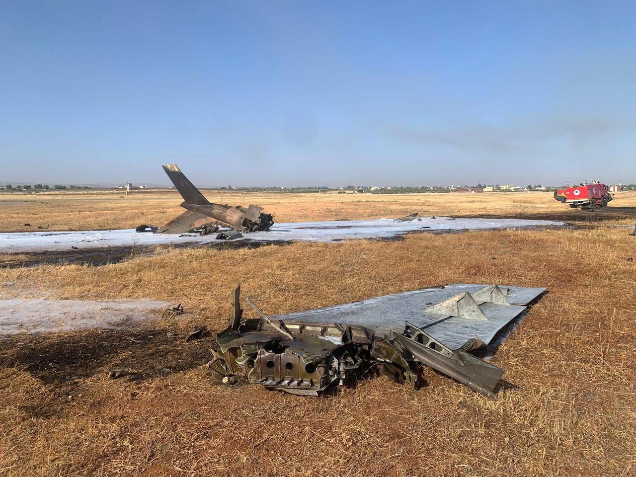 عاجل. معطيات جديدة حول تحطم طائرة في فاس واستشهاد رائد ونقيب (صور) 