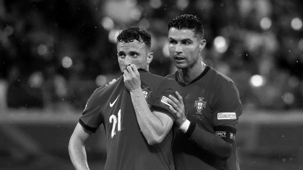 رونالدو يودّع جوتا بكلمات مؤثرة: كنا معًا بالأمس