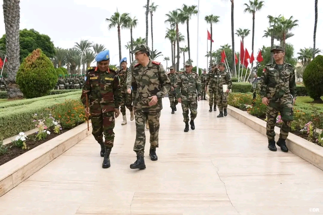 القوات المسلحة الملكية والبعثة الأممية يبحثان التنسيق الأمني واللوجستي بالصحراء المغربية